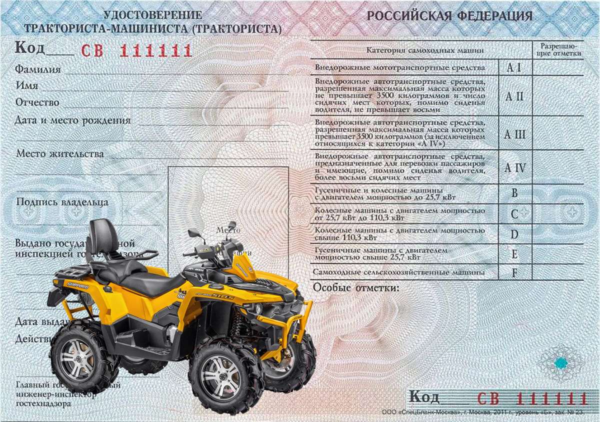 Какие права нужны на квадроцикл – и в каких случаях можно обойтись без них